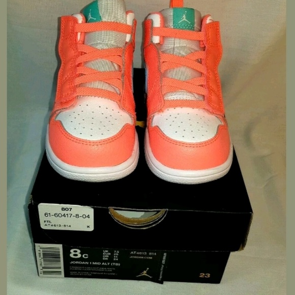 air jordan 1 mid gs crimson pulse